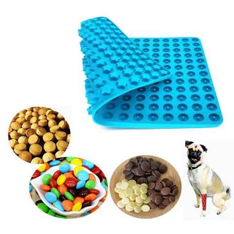 Bioscen Backmatte PetDelight Stars & Donuts: Silikon Backmatte für köstliche Hundekekse, Silikon (Backmatte)