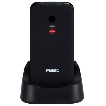 Fysic FM-9760ZT Klapphandy (0.16 GB Speicherplatz, 0,3 MP Kamera, SIM-Lock-Frei, große Tasten, SOS-Funktion, integ. Kamera,-Taschenlampe)