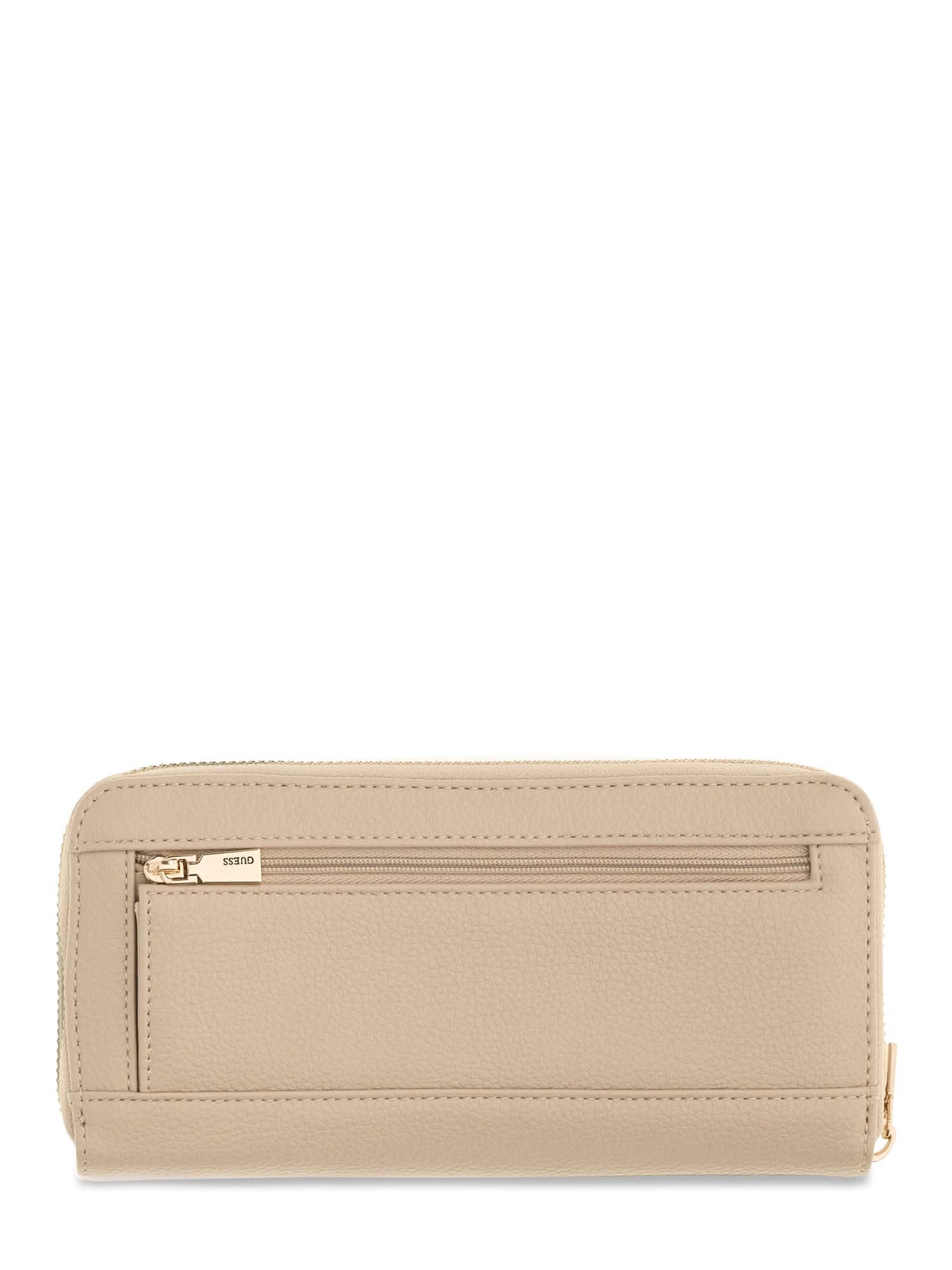 Guess Geldbörse AMORETTE SLG LRG ZIP AROUND, Damen Portemonnaie, Geldbeutel mit edlem Logoschriftzug – Bild 4 von 5