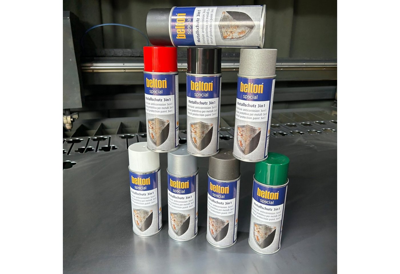 Thumbnail - belton Metallschutzlack 2x Belton Metallschutzlack 3in1 400 ml, 3in1 Farbe nach Wahl