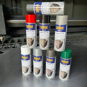 belton Metallschutzlack 2 x 400 ml Schutzlack Anti-Korrosion Rostschutzlack, 3in1 Farbe nach Wahl