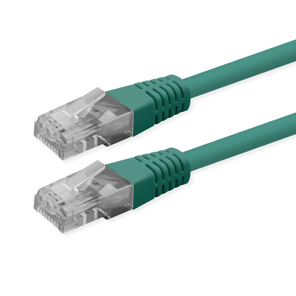 ROLINE Patchkabel Cat.6 (Class E) LAN-Kabel, RJ-45 Männlich (Stecker), RJ-45 Männlich (Stecker) (30.0 cm), UTP, PoE