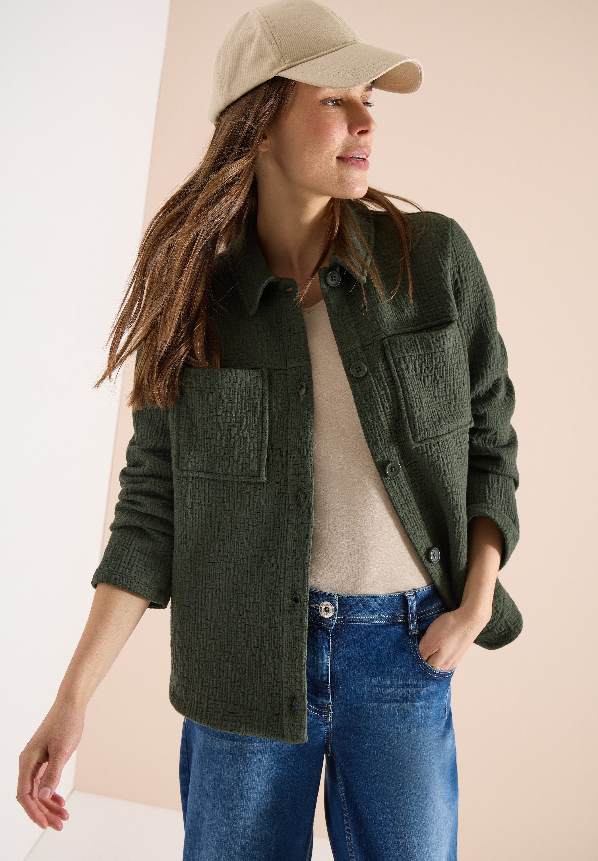 CECIL Kurzjacke mit Struktur-Optik