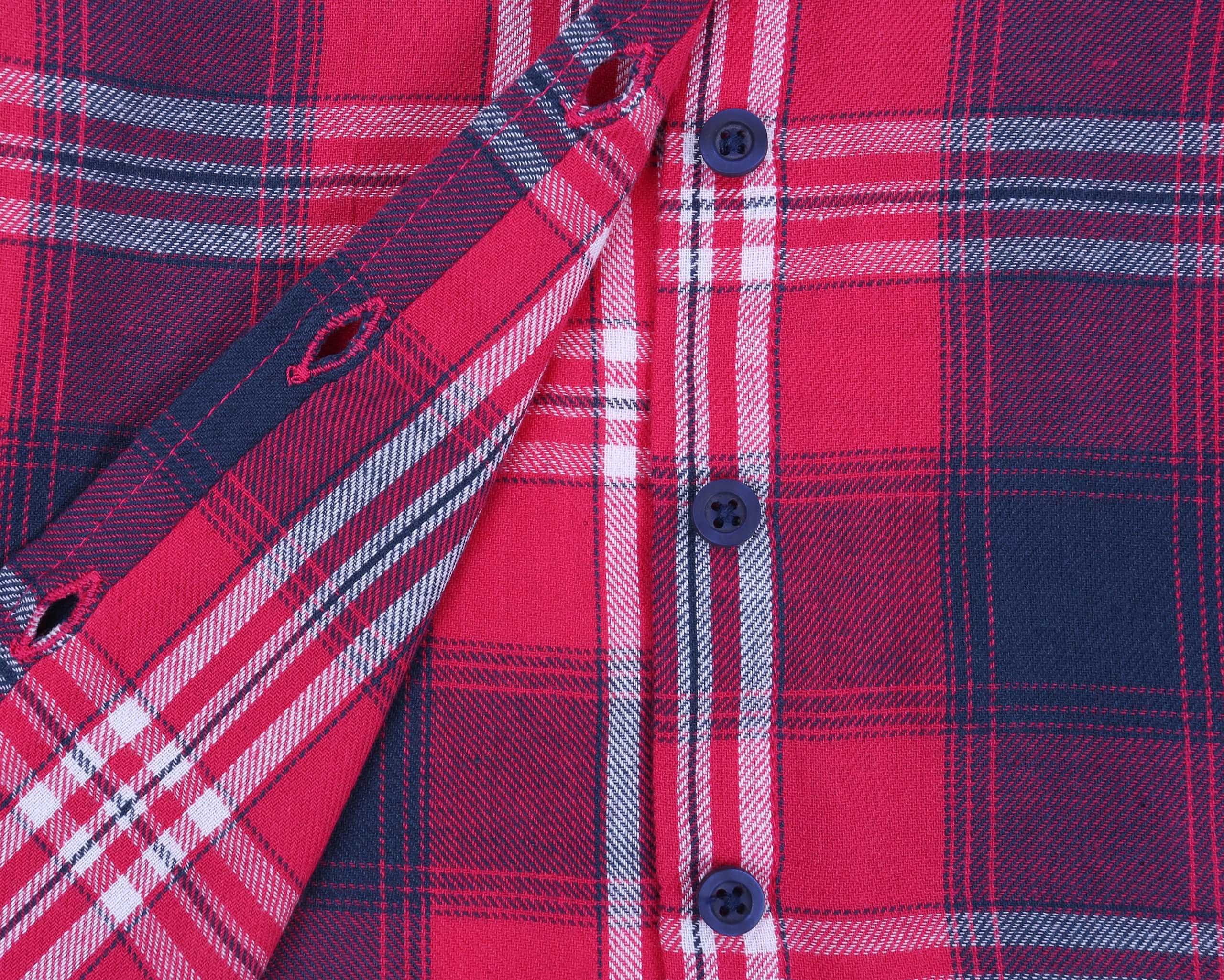 Sarcia.eu Checkered Shirt Pink Checkered Shirt 18-24 Months