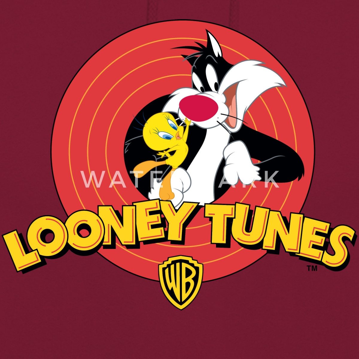 Spreadshirt Hoodie Looney Tunes Sylvester Und Tweety Unisex Hoodie (1-tlg)