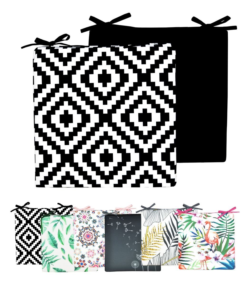 JACK Stuhlkissen JACK Motiv Outdoor Wende Stuhlkissen 40x40cm Lounge Kissen günstig online kaufen