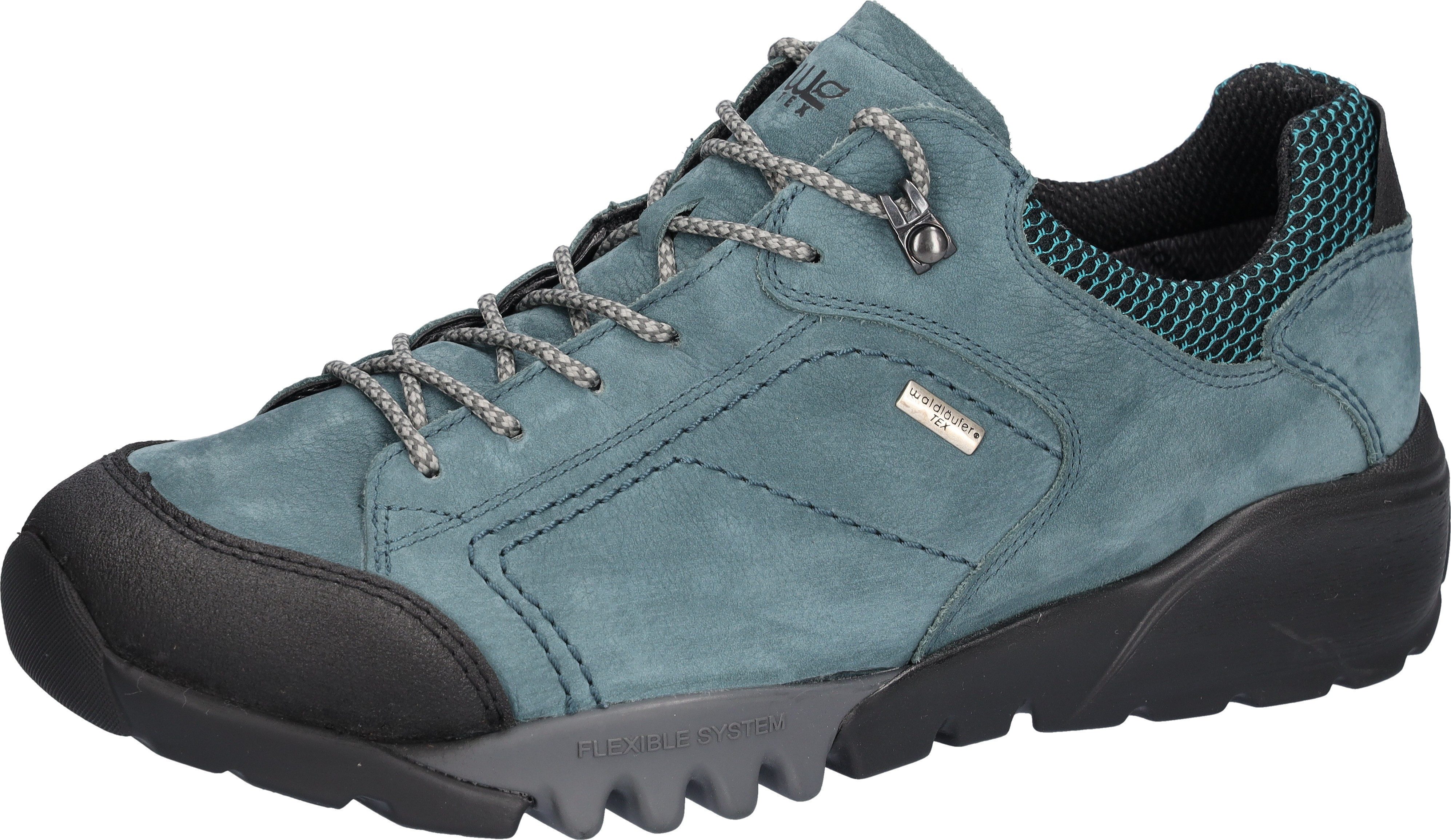 Waldläufer H-Fritz Schnürschuh Outdoorschuh, Wanderschuh, Sneaker mit TEX-Membrane, H-Weite