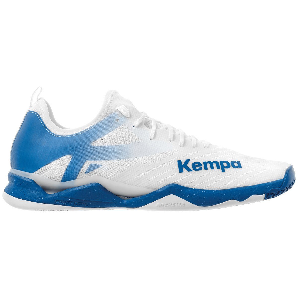 2.0 weiß/classic Kempa LITE Hallen-Sport-Schuhe Kempa Hallenschuh WING blau