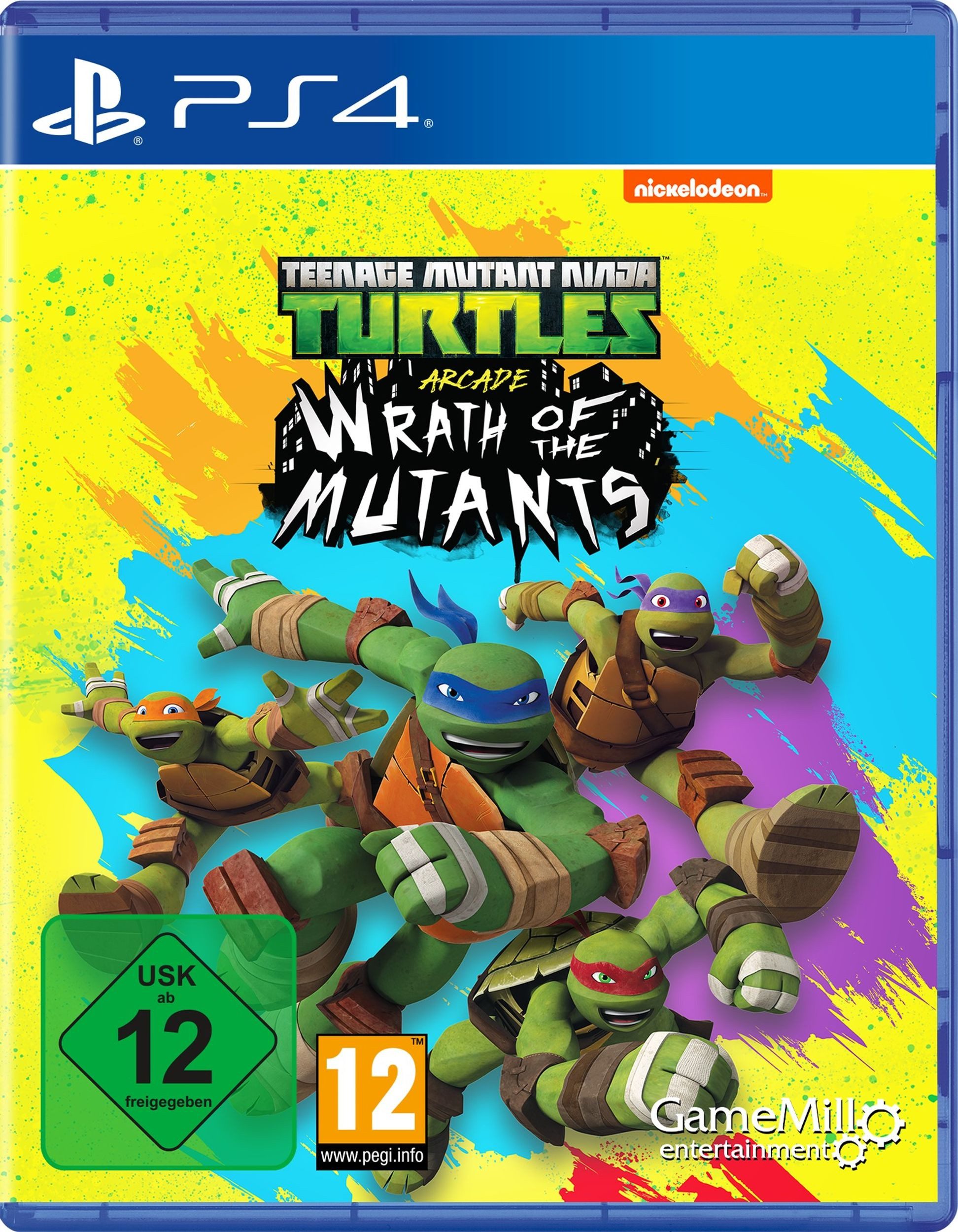 Teenage Mutant Ninja Turtles: Wrath of the Mutants Playstation 4