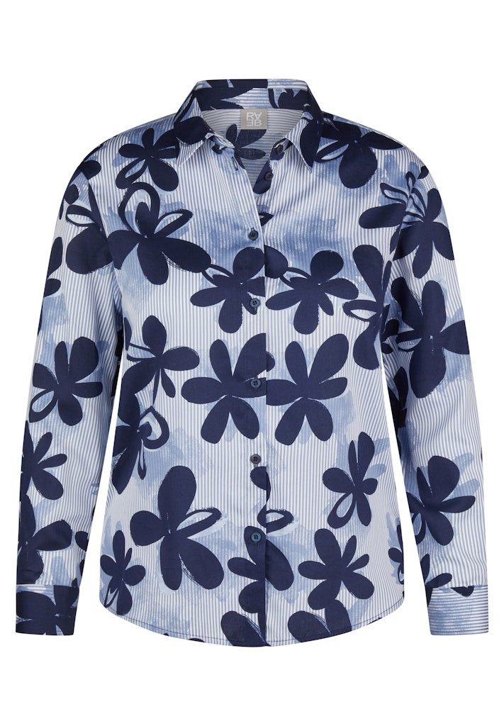 Blusenponcho Rabe / Da. Bluse / Bluse