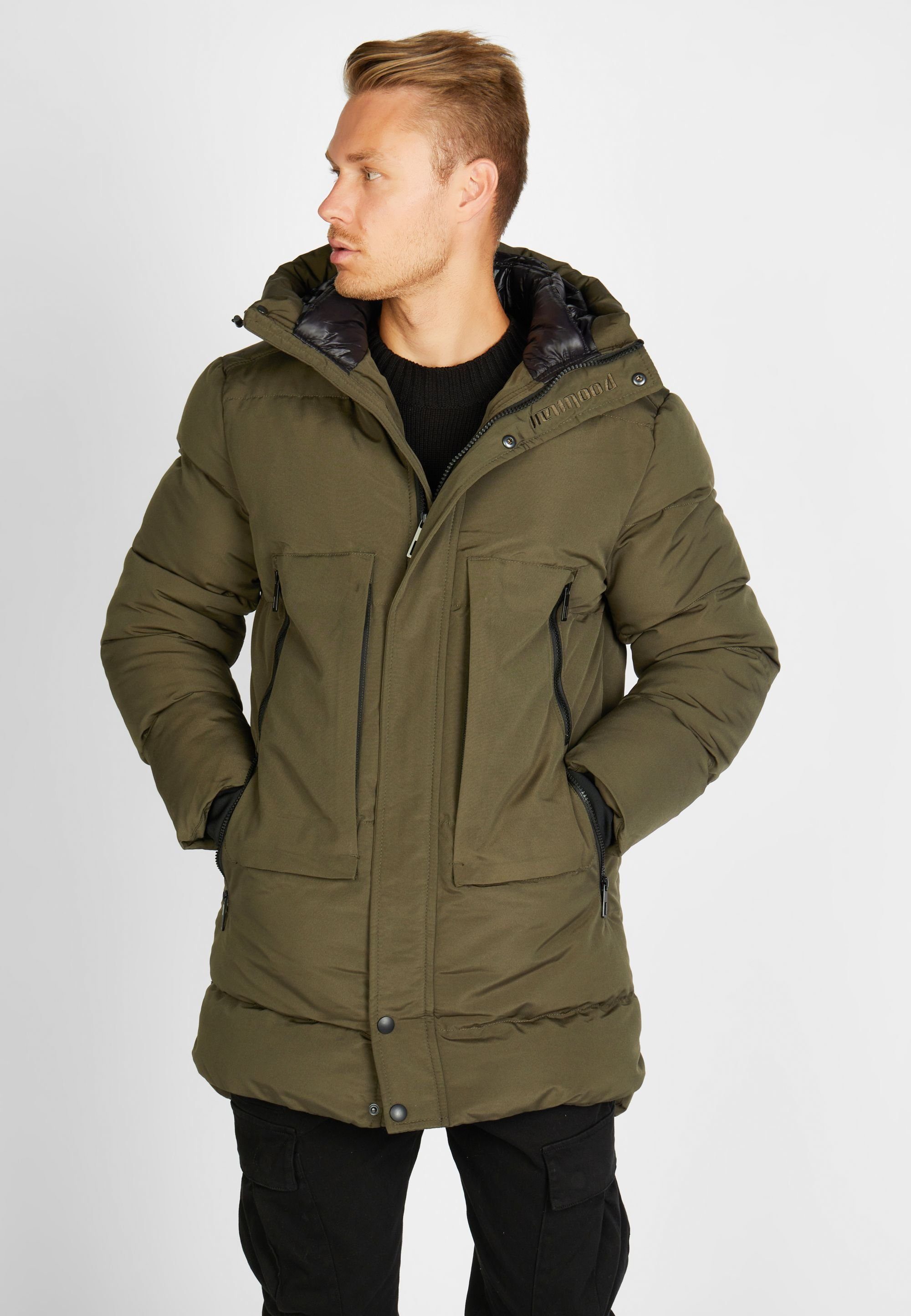 Poolman Outdoorjacke REVOLUTION mit Kapuze army