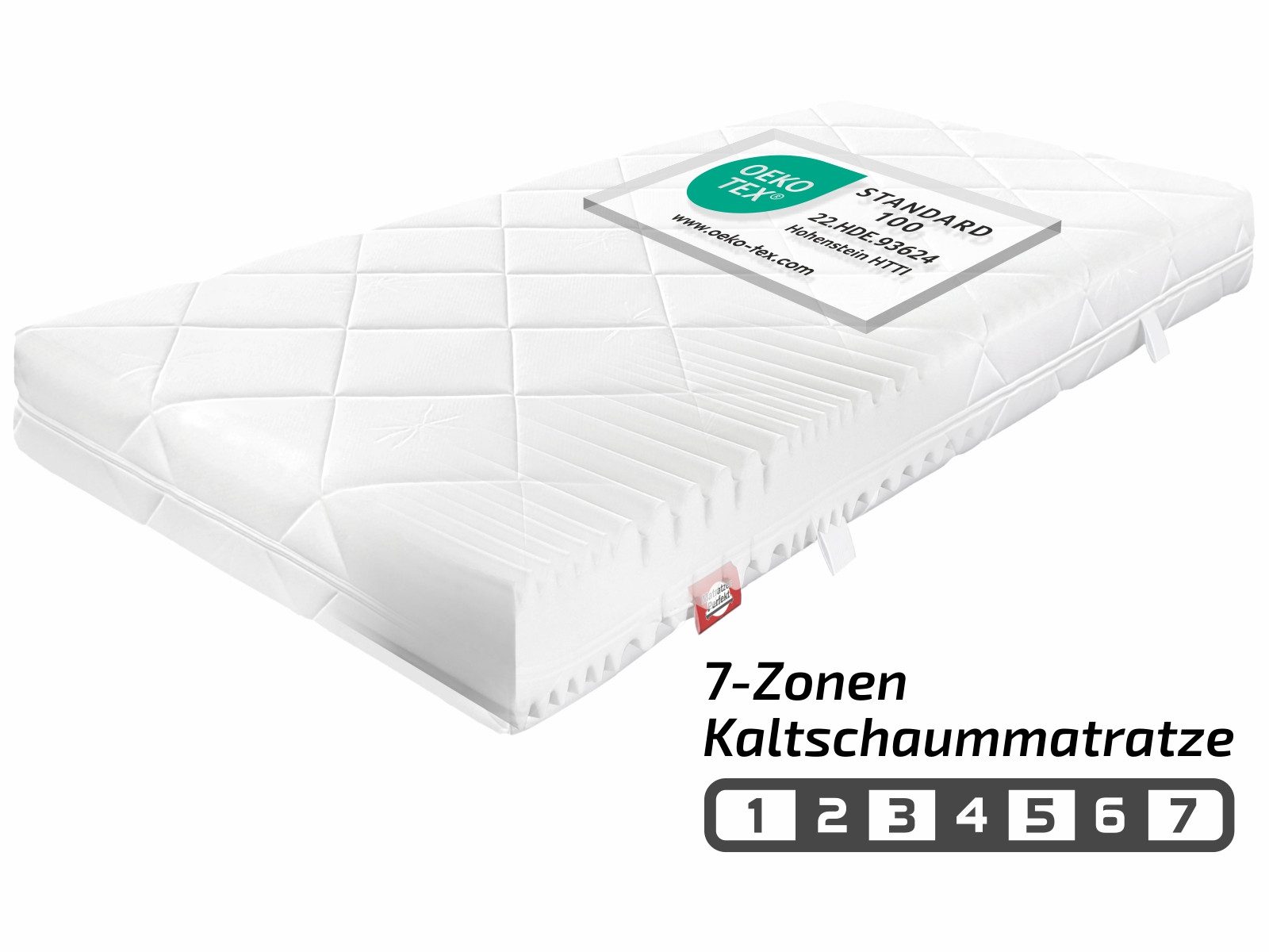 Kaltschaummatratze Kaltschaummatratze Vital, 18cm hohe Matratze günstig online kaufen