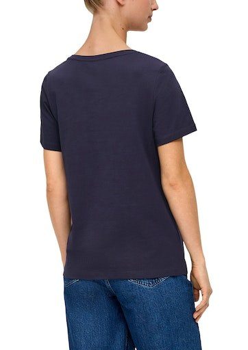 s.Oliver mit blue Aufschrift vorne T-Shirt