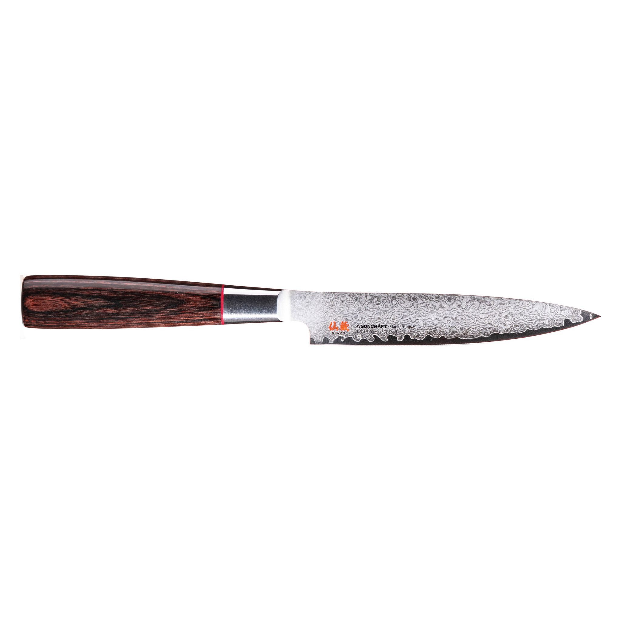 Suncraft Zubereitungsmesser Senzo Classic ID-12 Universalmesser 15 cm