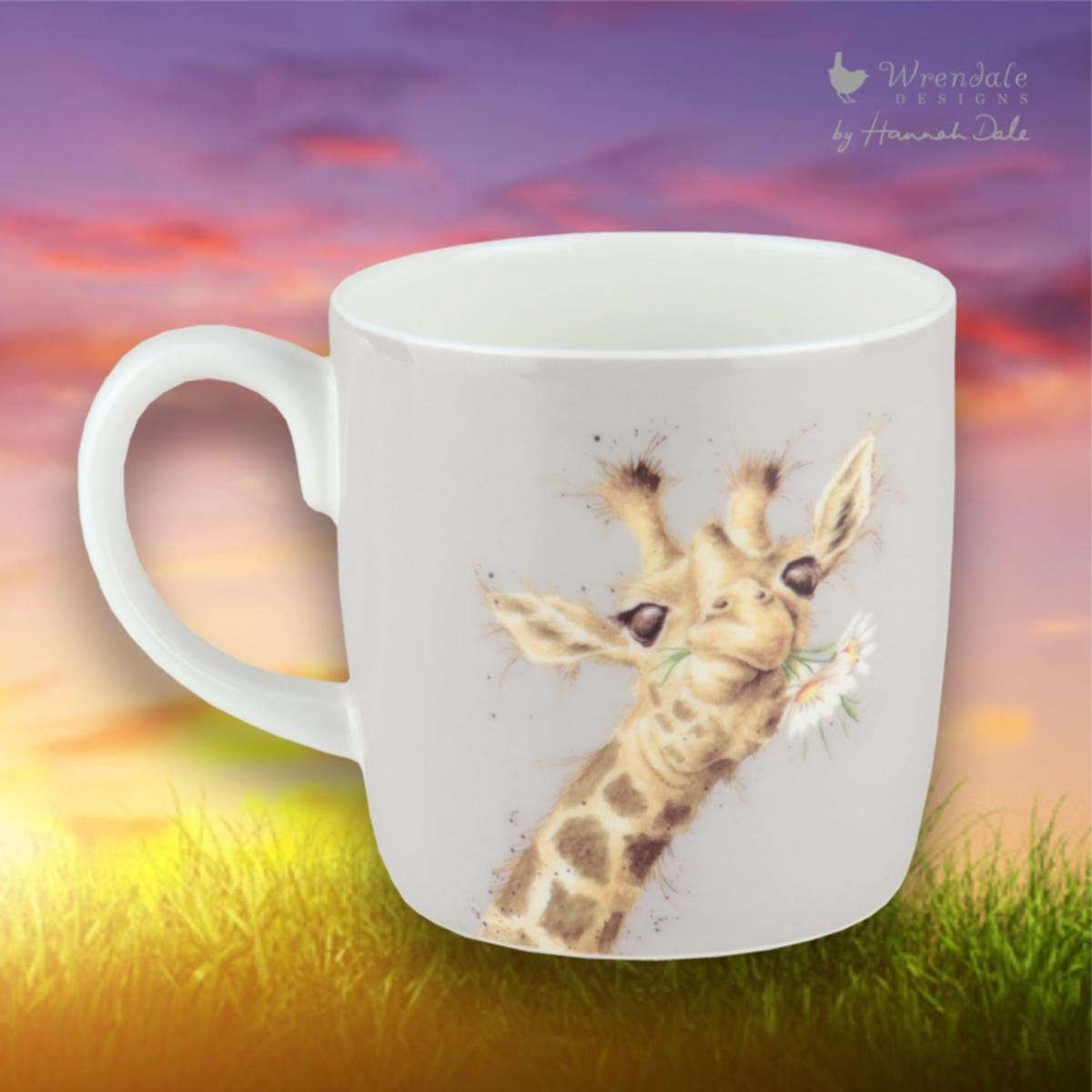 Designs Porzellan Giraffe Porzellan-Becher Wrendale Becher Wrendale Daisy,