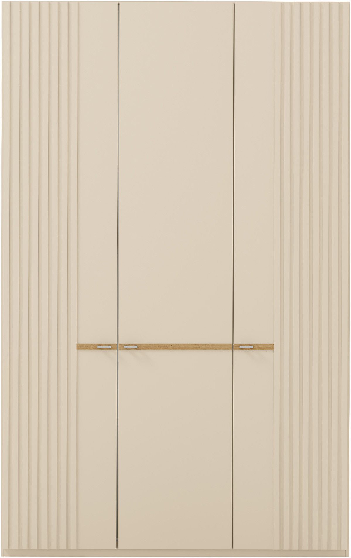 Musterring Kleiderschrank Isabelle Lamellen in Korpusfarbe, Griffe in silber, versch. Größen und Farben
