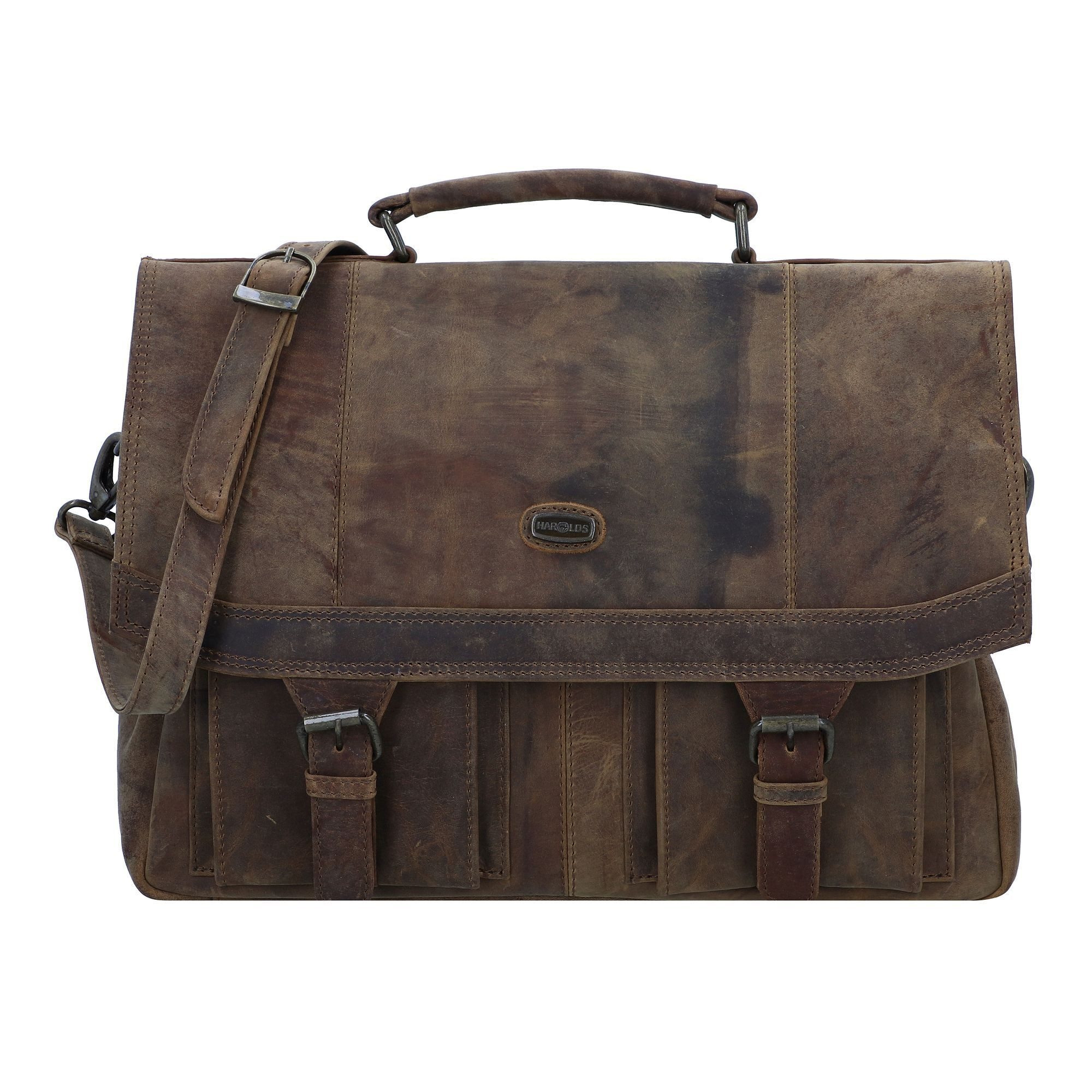 Harold's Aktentasche Antic, Leder