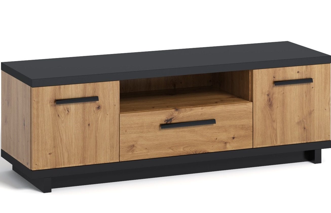 Marmex Möbel TV-Board INES 07 TV-Schrank Lowboard mit Schublade