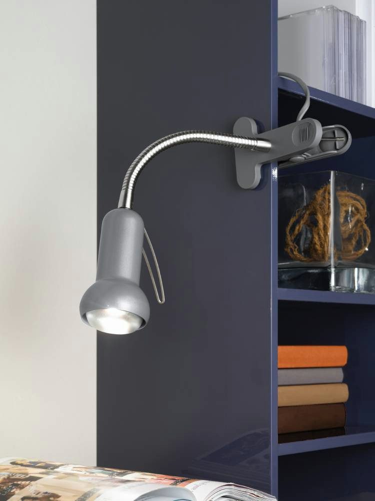 EGLO Klemmleuchte FABIO Klemmspot, silber, exkl. günstig online kaufen