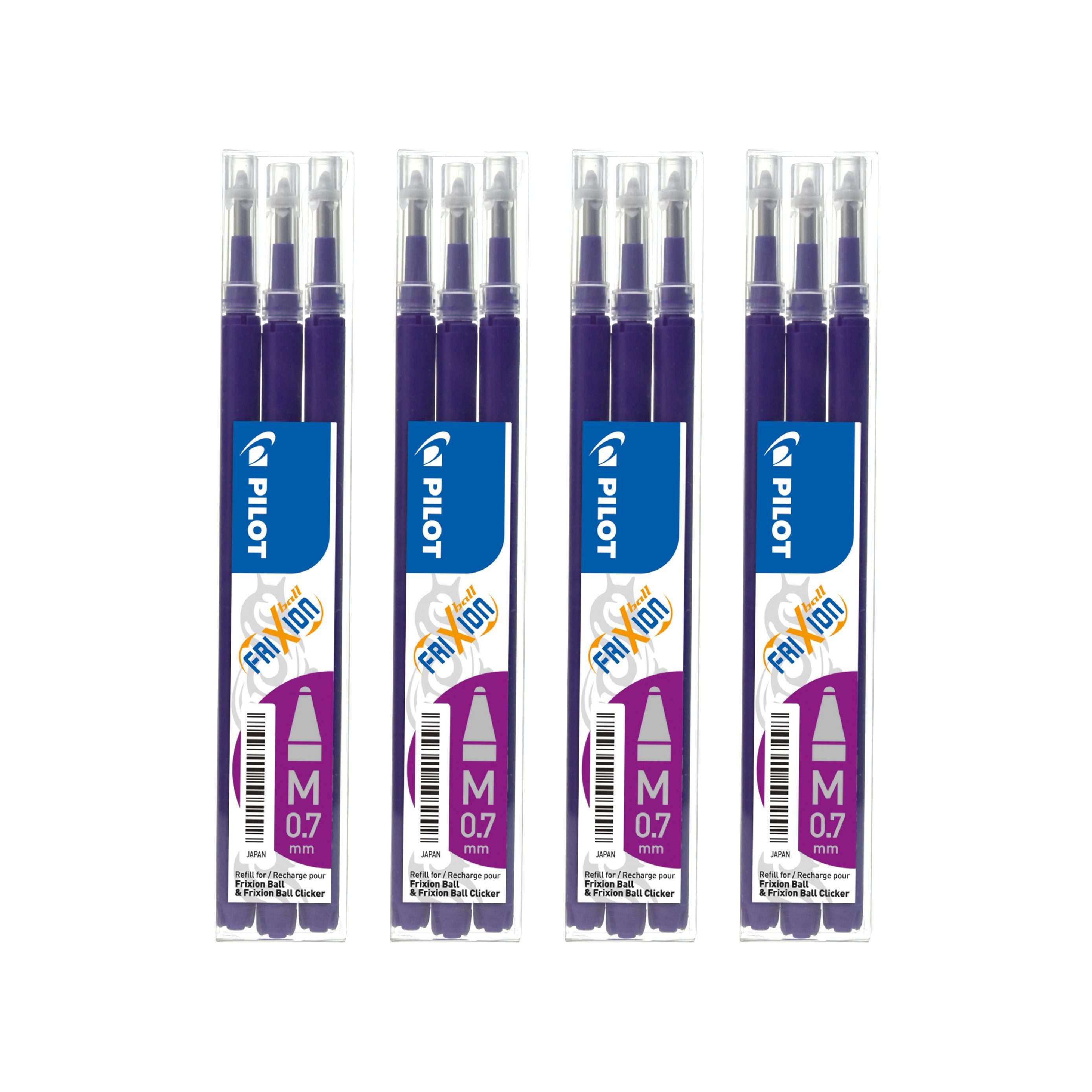 Pilot Pen Ersatzmine Frixion Mine 0.7 - 12er-Set, radierbar