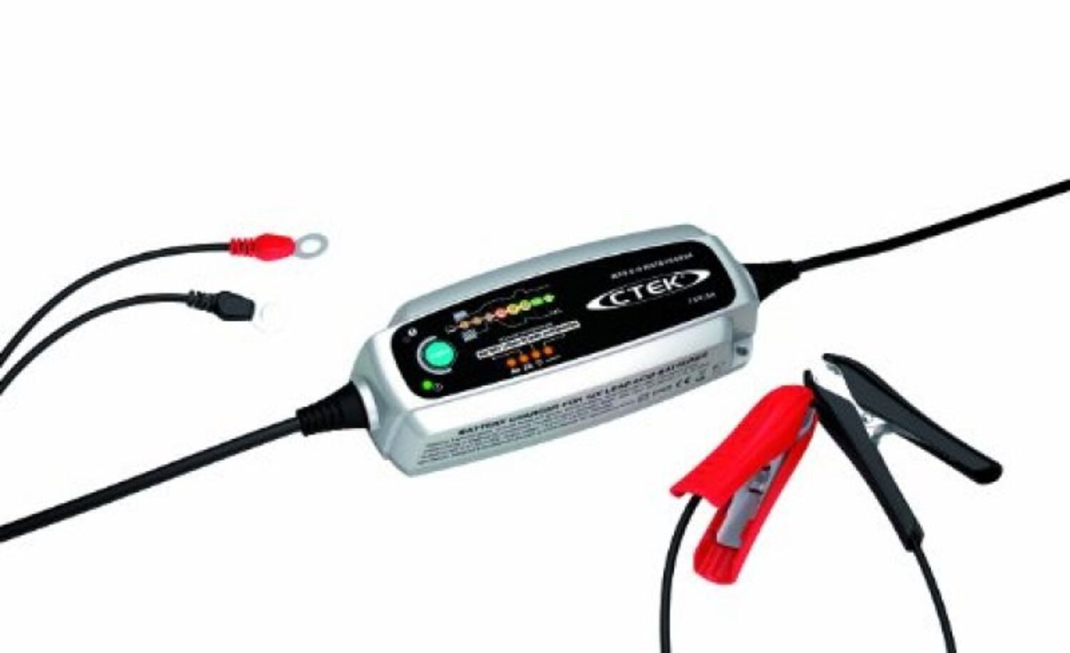 CTEK MXS 5.0 TEST & CHARGE Batterieladegerät 12V für Auto und Motorrad Autobatterie-Ladegerät