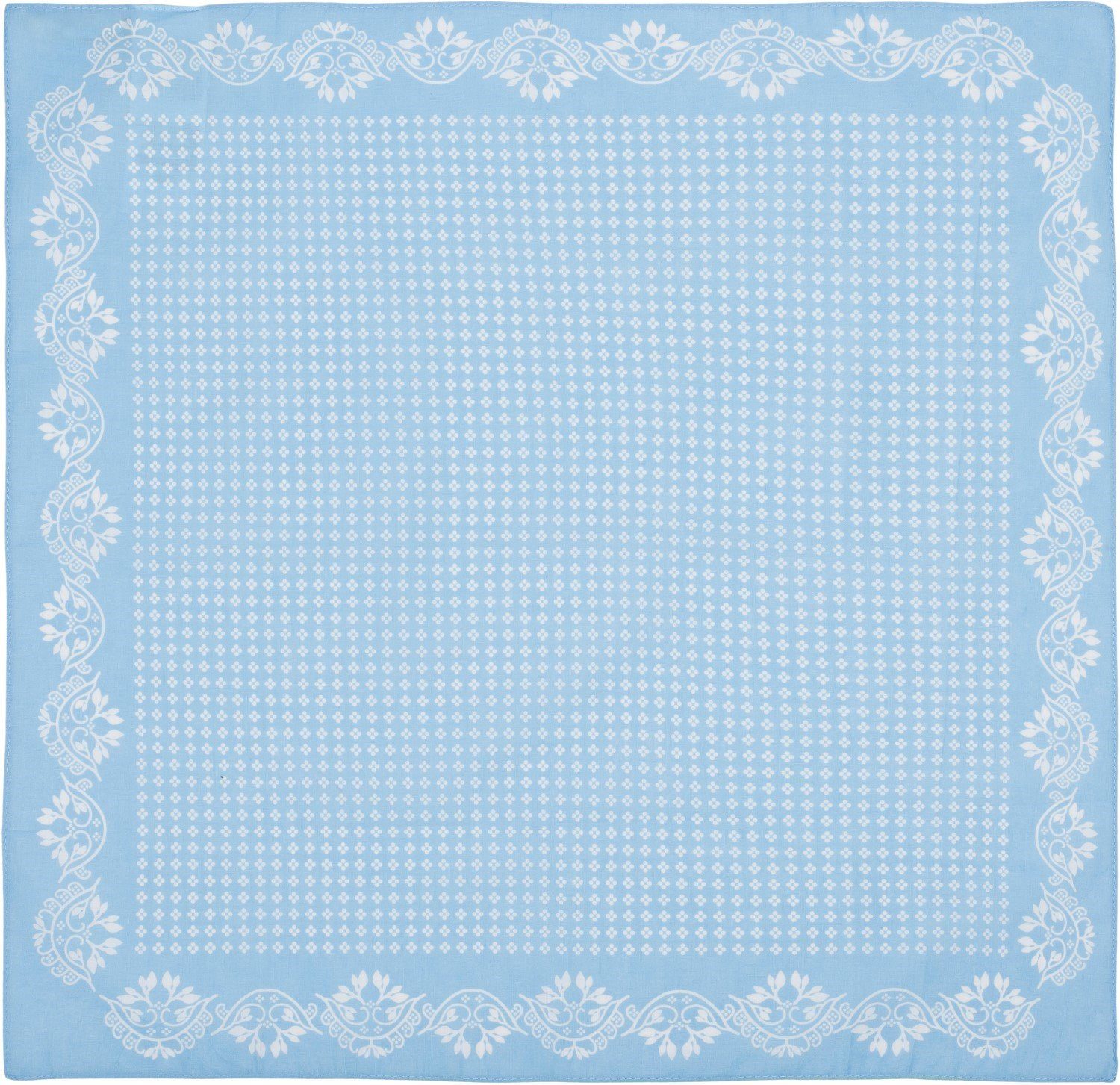 styleBREAKER Bandana Baumwolle Dreieckstuch mit Blümchen Muster, (1-St)