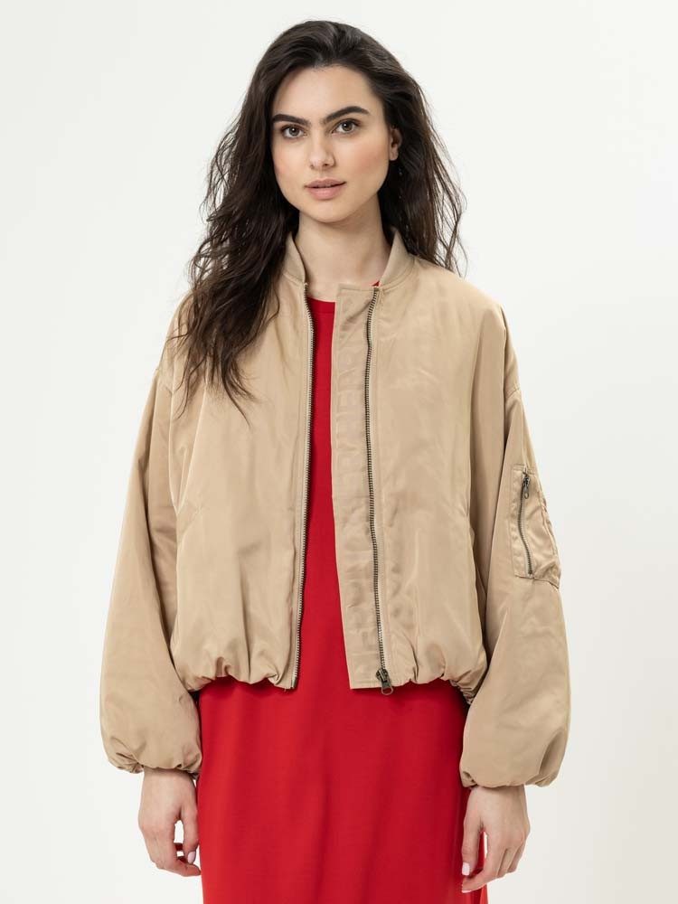 Herrlicher Bomberjacke Yayana Jacket Nylon Geraffter günstig online kaufen