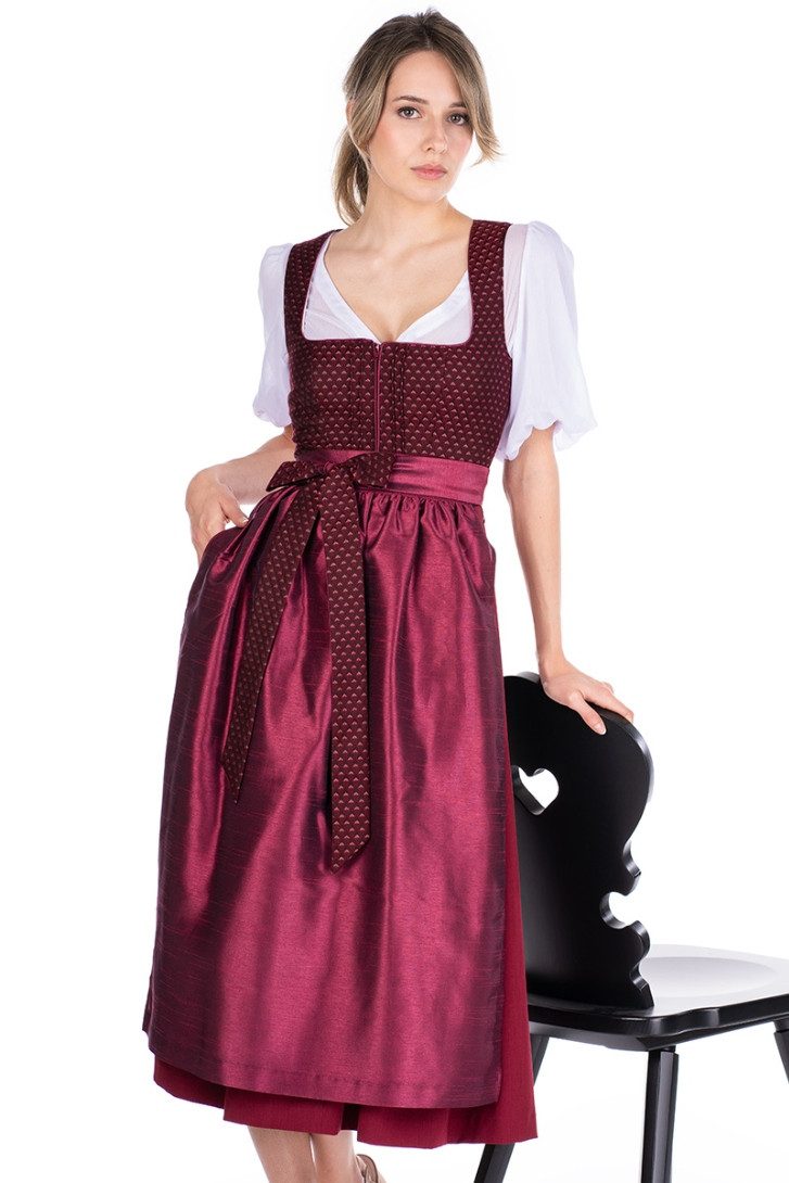 Dirndl Dirndl lang 2tlg. - HOLUNDER - beere