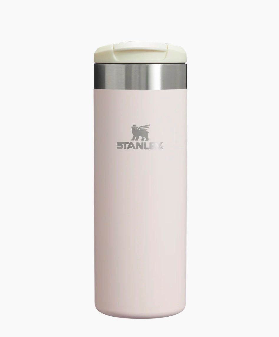 Thermoflasche Stanley The Aerolight Transit Mug 0,47L Rose Quartz