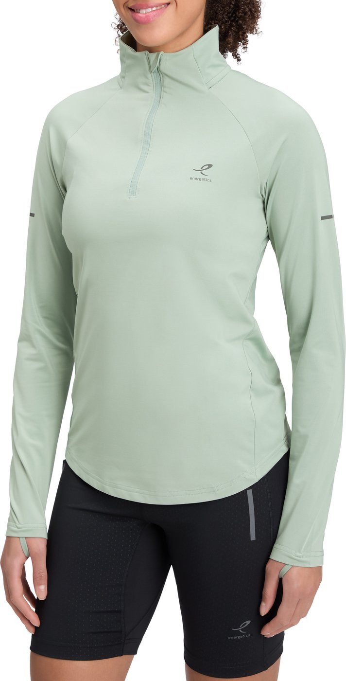 Energetics Laufshirt Da.-Langarmshirt Carla II W GREEN SMOKE