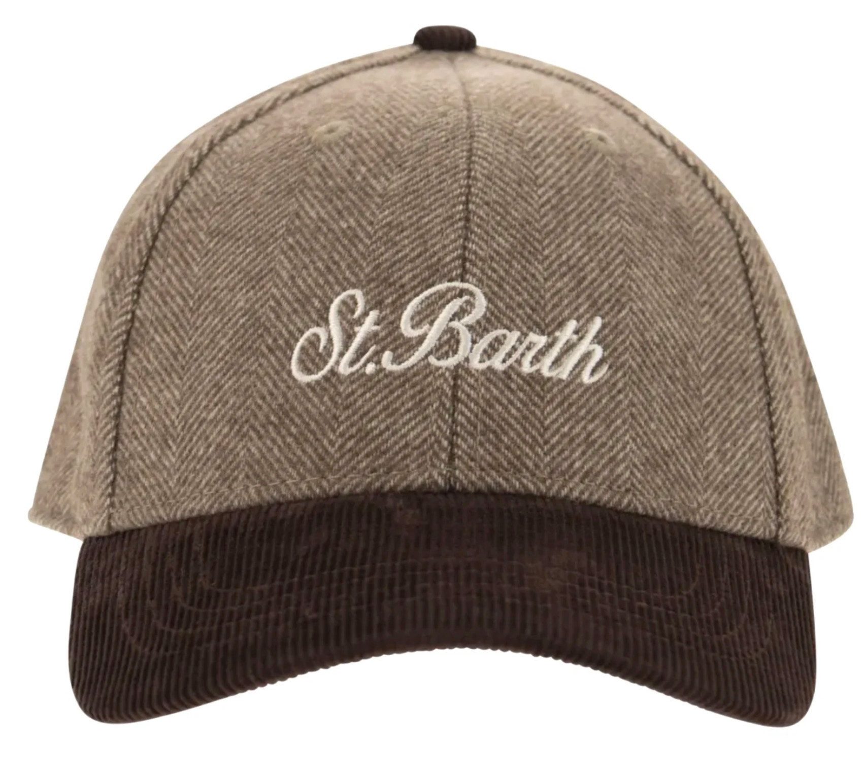MC2 Saint Barth Baseball Cap Unisex Basecap Fischgrät Hahnentritt Cap Größenverstellbarer Riemen für optimalen Sitz