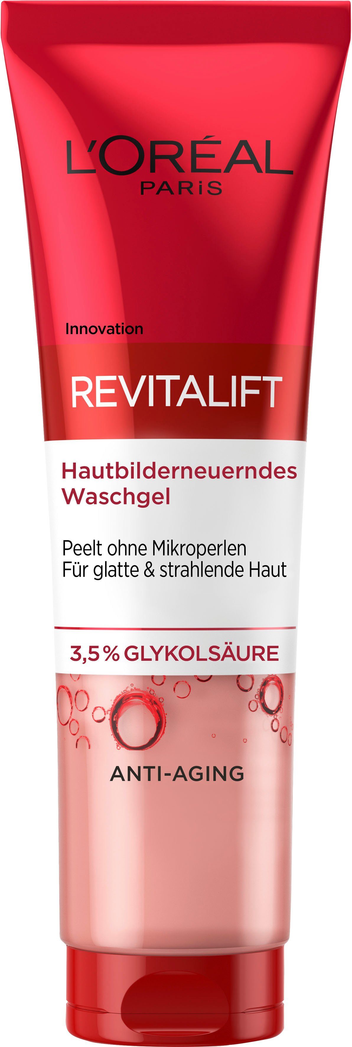 L'ORÉAL PARIS Gesichtsreinigungsgel Revitalift Glykolsäure Waschgel mehr