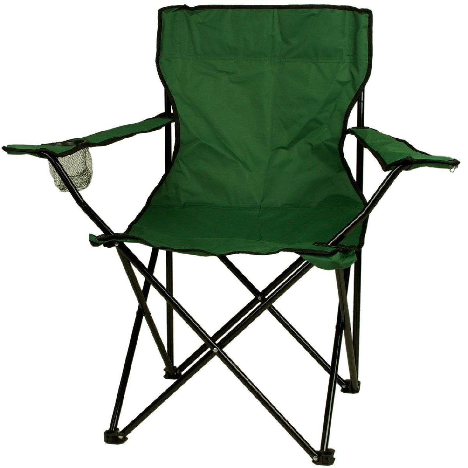 Gartenstuhl Angelstuhl Getränkehalter Campingstuhl klappbar