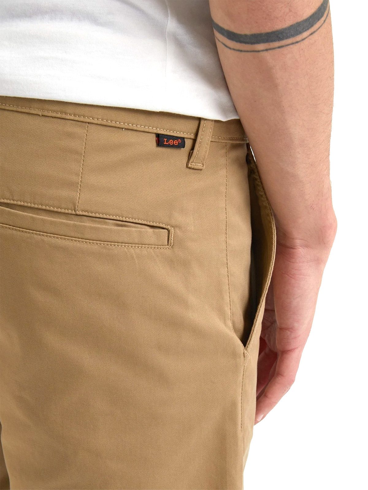 Lee® Chinoshorts Regular Fit - Regular Chino Short Clay