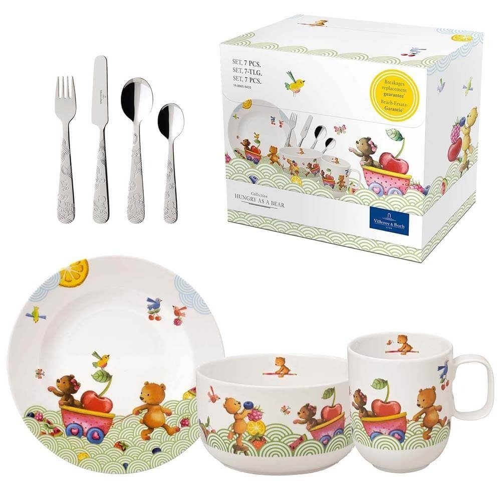 Villeroy & Boch Kindergeschirr-Set, Material: Edelstahl