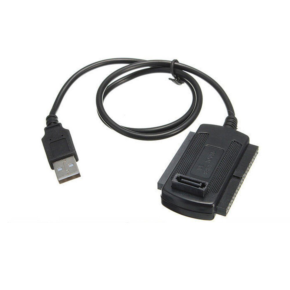 Bolwins B95 50cm 3in1 USB 2.0 auf IDE / SATA Kabel Adapter Festplatte  Laufwerk Computer-Kabel, (50 cm)