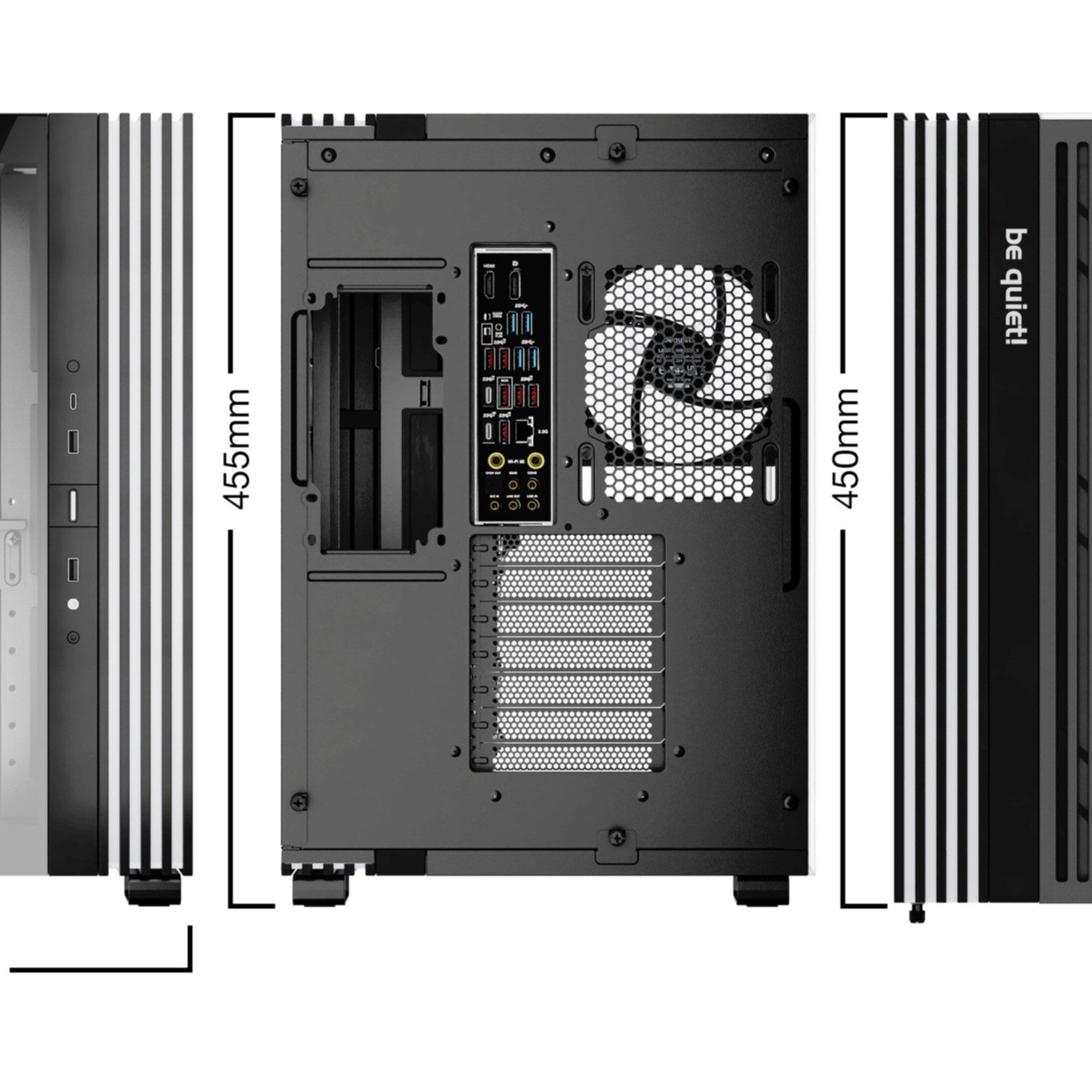 be quiet! PC-Gehäuse LIGHT BASE 600 LX Black, Midi Tower