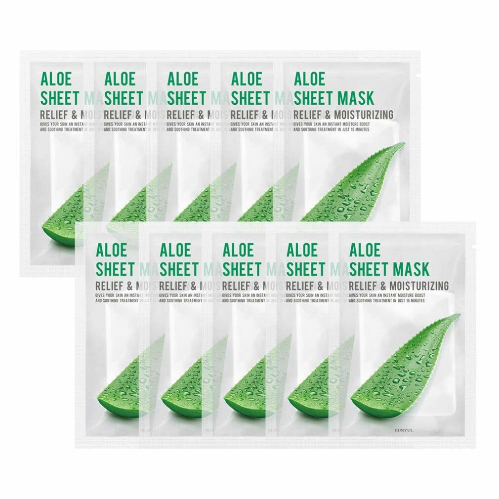 Gesichtsmaske Sheet Mask Aloe feuchtigkeitsspendende Gesichtsmaske 22ml