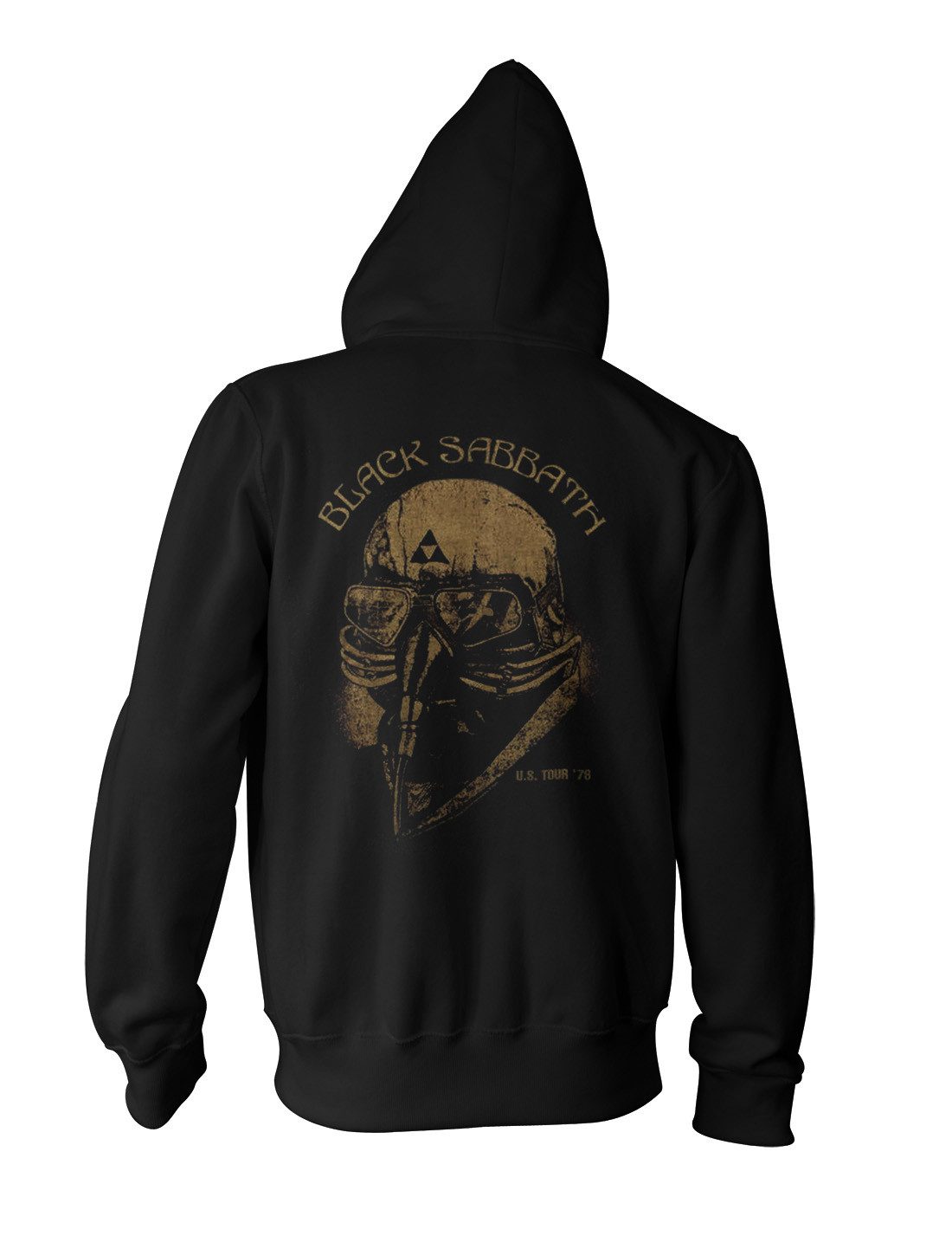 Black Sabbath Kapuzensweatshirt Tour 1978 Zip Hoodie Ozzy Osbourne günstig online kaufen