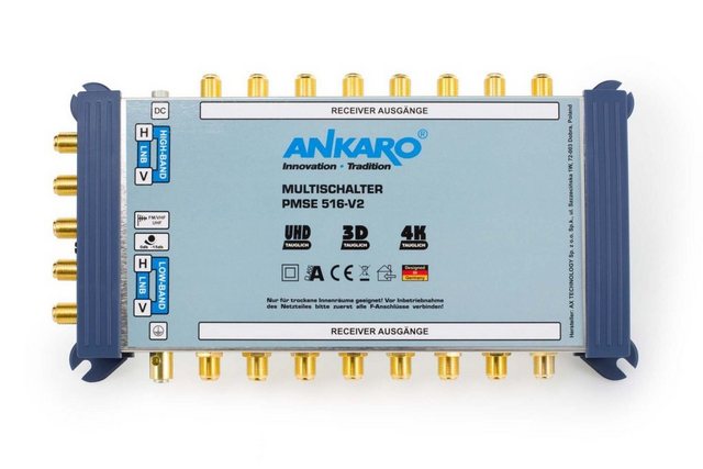 Ankaro »Ankaro SAT-Multischalter PMSE 516-V2, 5/16« SAT-Antenne