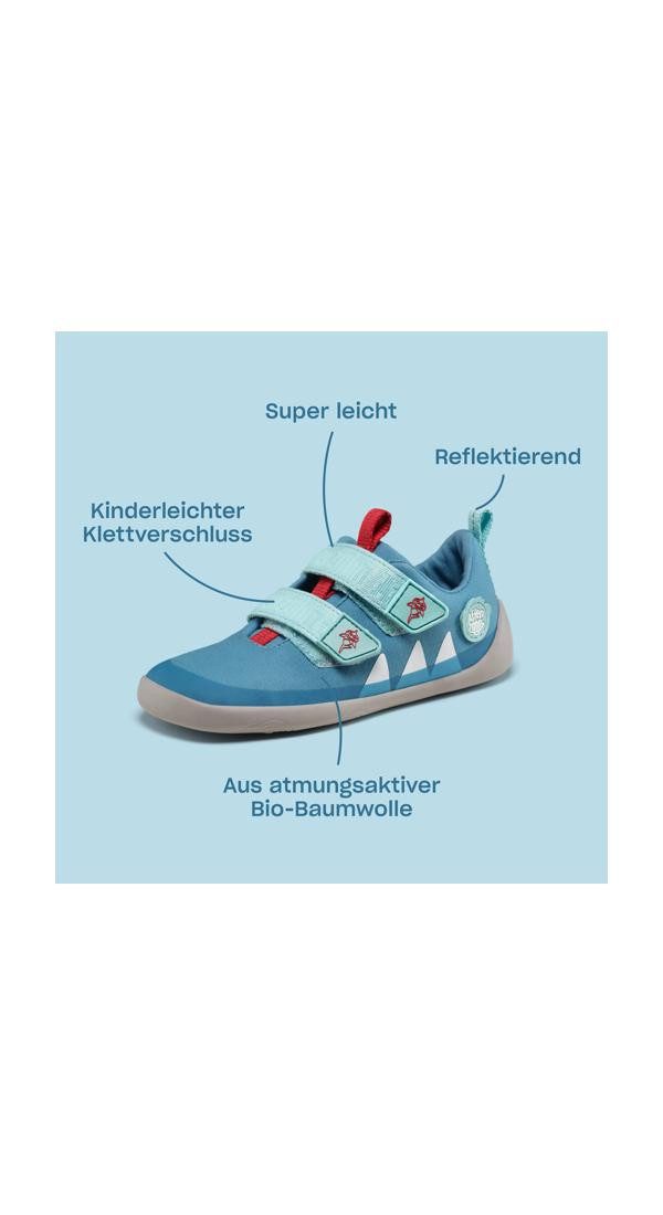 Affenzahn Baumwolle Lucky Sneaker nach Barfußschuhprinzip