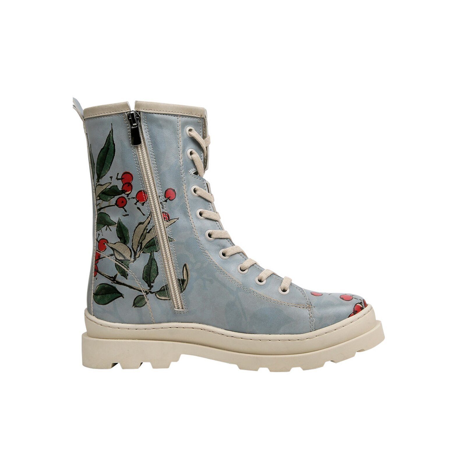 DOGO Gisele Schnürstiefel Boots Let's Find A Place To Get Lost Damen Stiefelette Handgefertigt