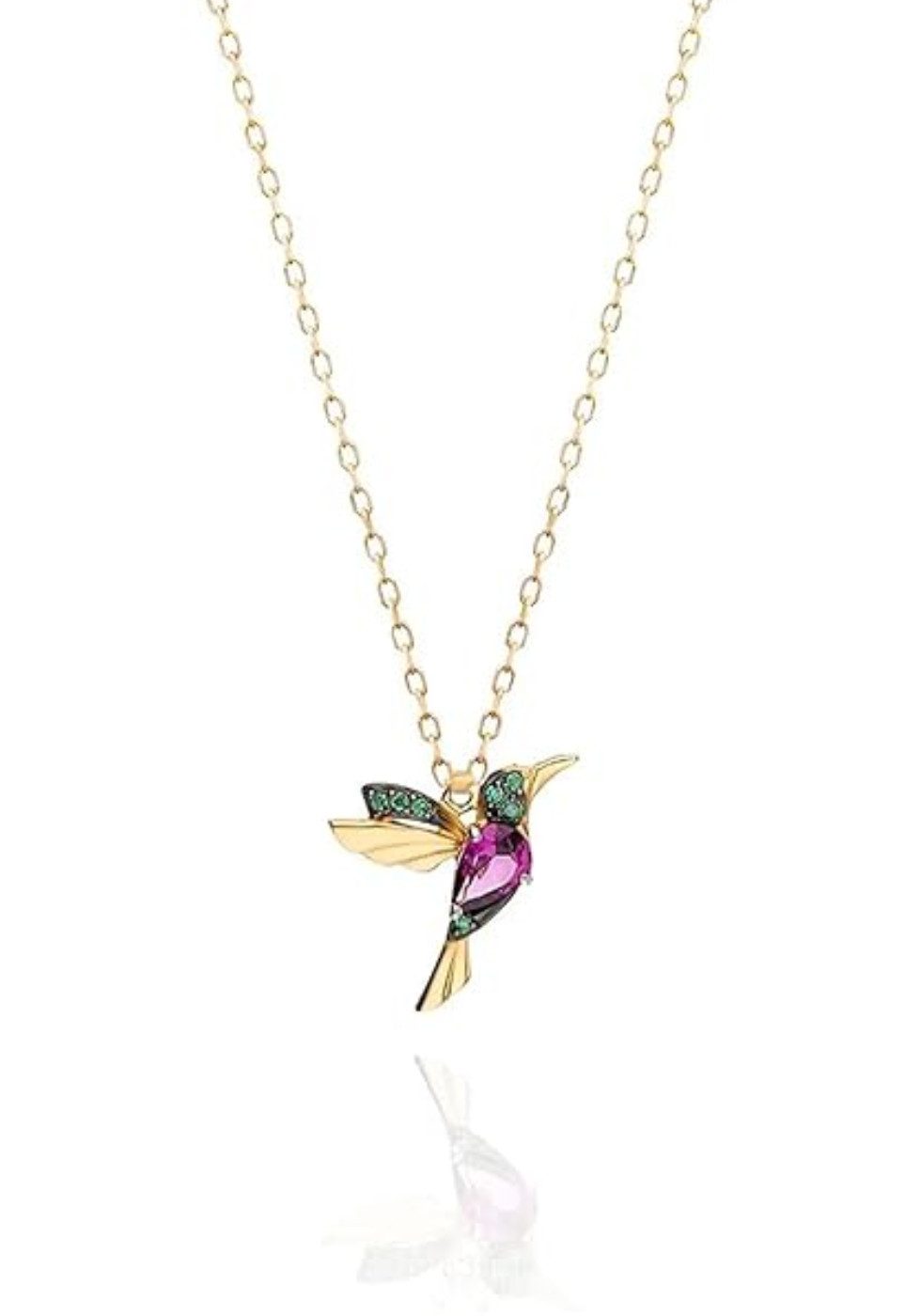 Einzelstück Charm-Kette Halskette Kolibri Anhänger 925 günstig online kaufen