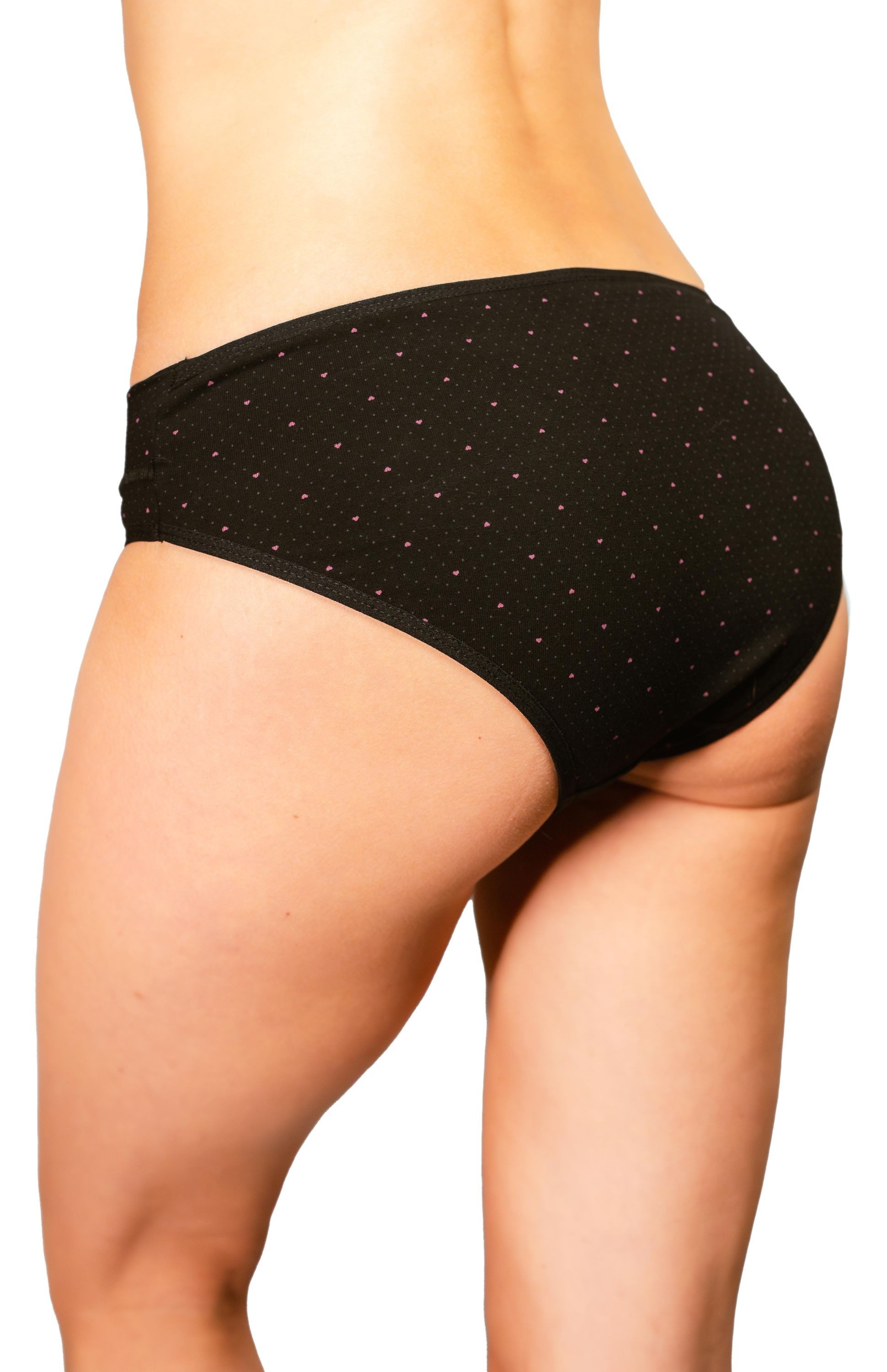 Alkato Slip Damen Slips Baumwolle Unterwäsche 5er Pack – Bild 4 von 5
