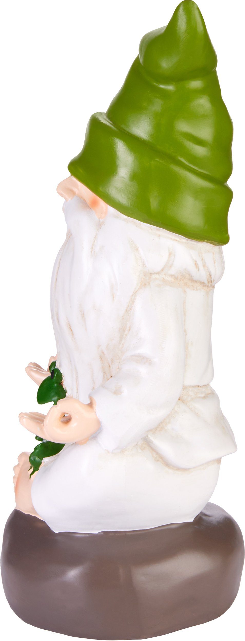 Sukhasana, meditiert Gartendeko St), - Dekoration für Schneidersitz Zwerg Gartenzwerg mit (1 außen Meditation - Yoga BRUBAKER Frosch