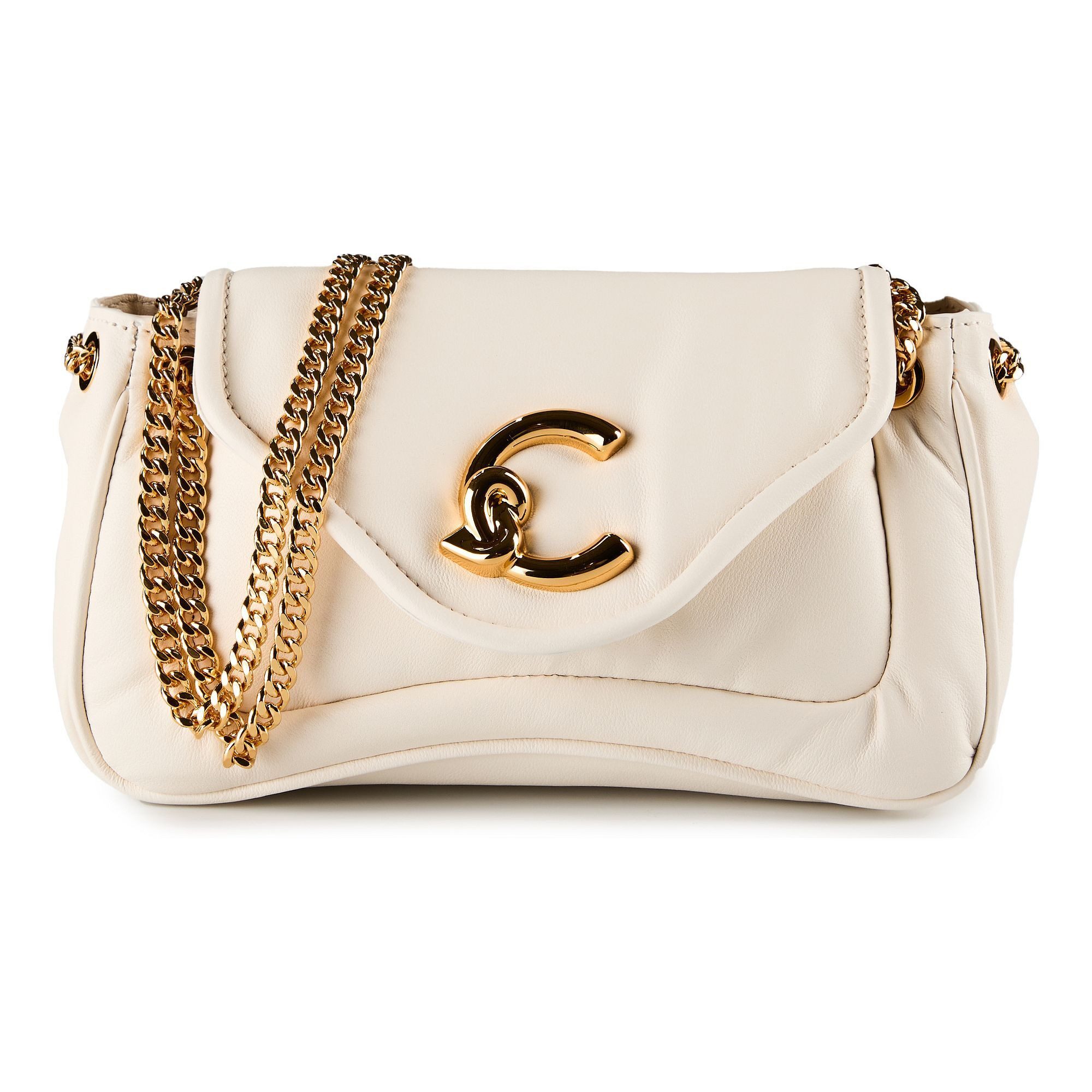 COCCINELLE Schultertasche C-Me Fluffy, Leder