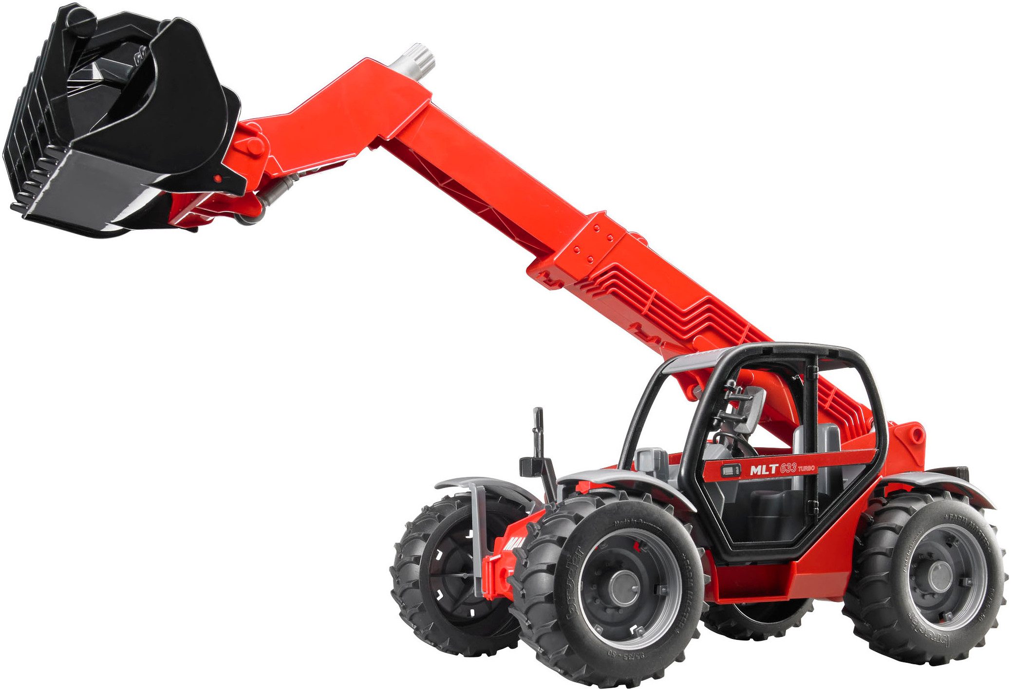 Bruder® Spielzeug-Radlader Manitou Teleskoplader MLT 633 40 cm (02125), Mad günstig online kaufen