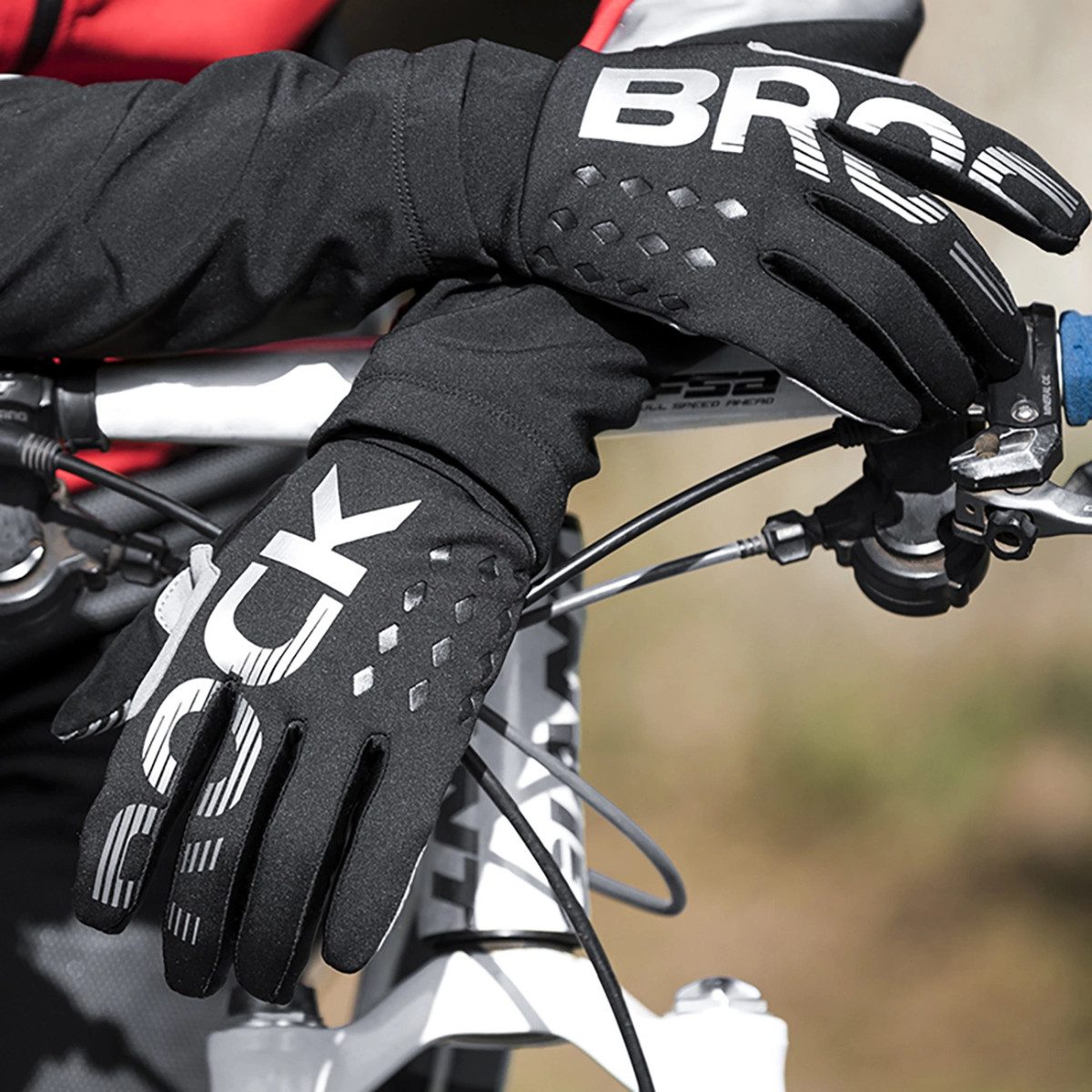 ROCKBROS Fahrradhandschuhe Rockbros Fahrradhandschuhe, isoliert, lang günstig online kaufen