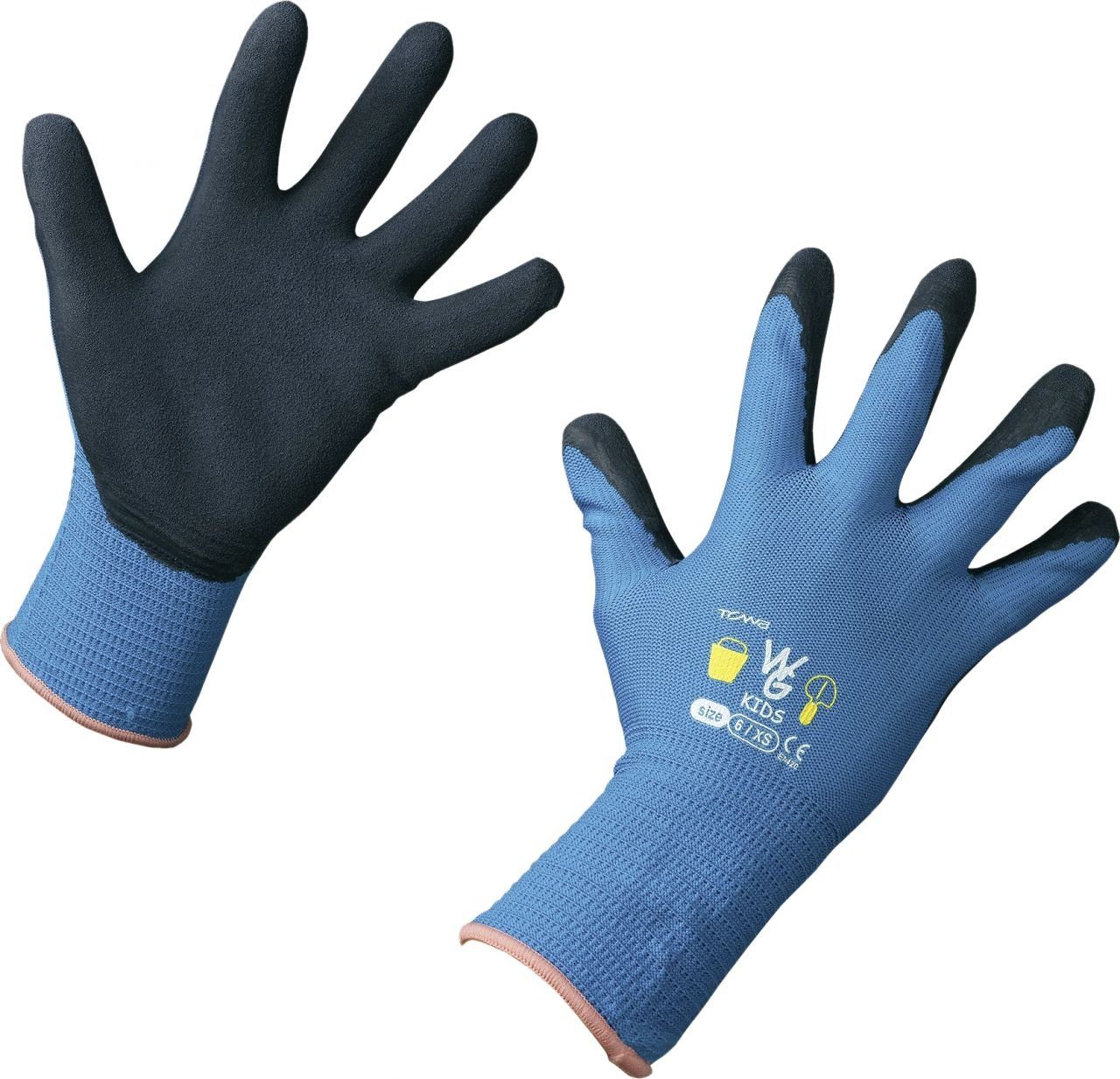 8 Kinderhandschuh Victoria blau Victoria Gartenhandschuhe Freund Freund - Jahre 11