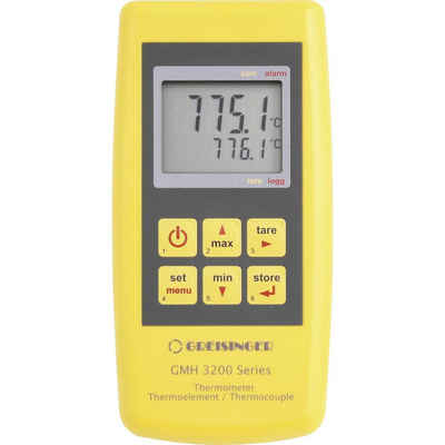 Greisinger Außentemperaturanzeige Präzisions-Sekunden-Thermometer, 2 Kanal, Kontaktmessung